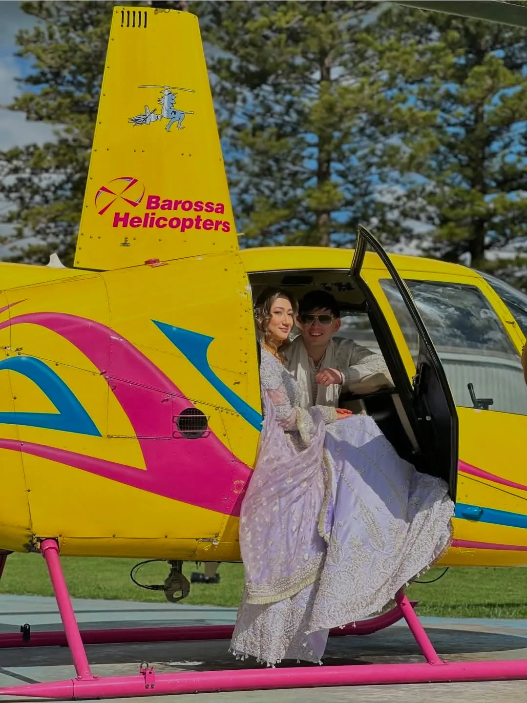 Barossa and Light Cab Service Helicopter Transfers