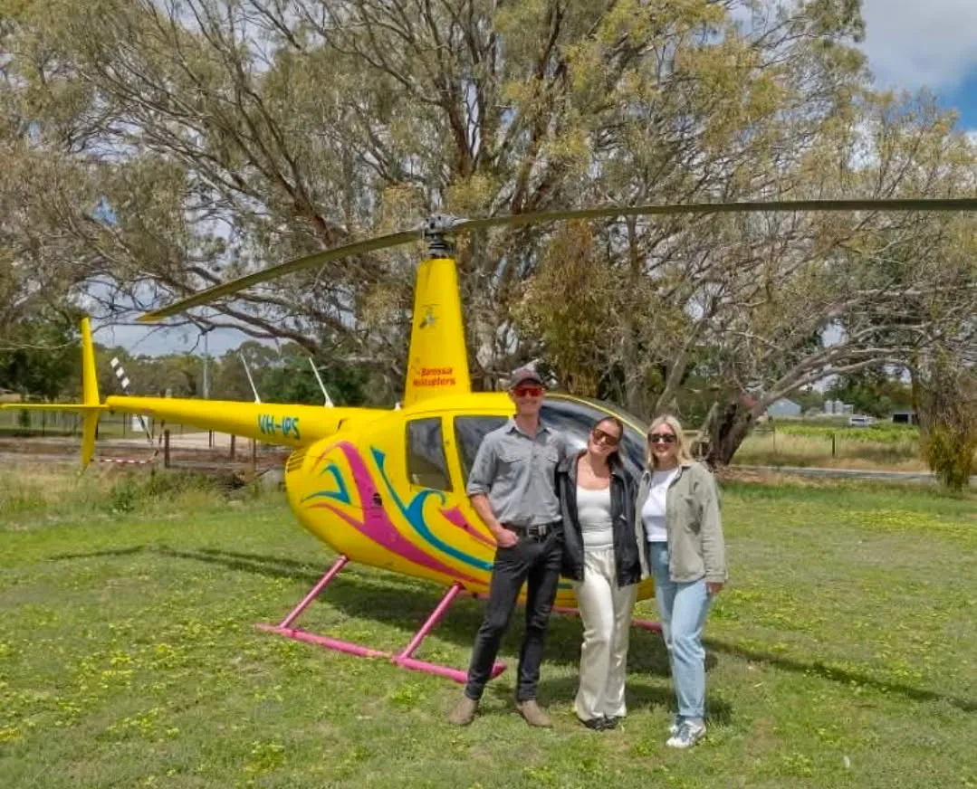 Adelaide to Barossa Helicopters Transfer