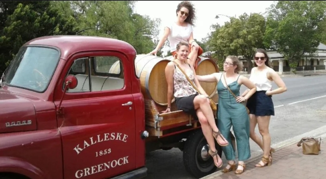 Premium winery entrance in Barossa Valley - popular destination for our transport services
