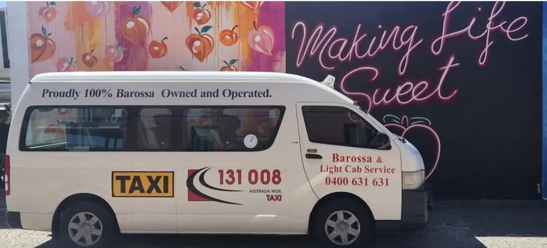 Professional fleet of vehicles for Barossa Valley transfers