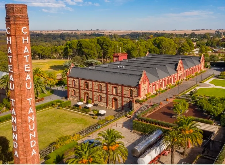 Historic Tanunda town centre showing German heritage architecture in Barossa Valley