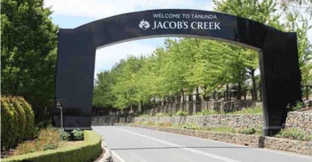 Tanunda main street with heritage shops and cafes in Barossa Valley South Australia